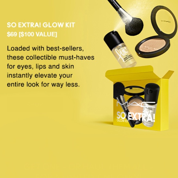 MAC SO EXTRA! Glow Kit *LIMITED EDITION* - Picture 9 of 13